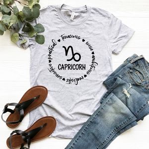 Capricorn Astrology signs women's shirt